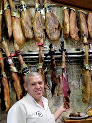 hams at Lo Güeno, Malaga