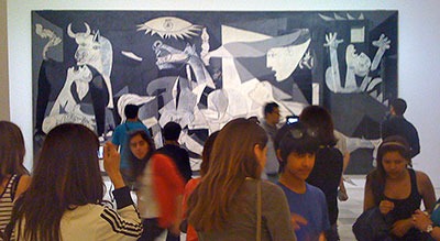 Picasso's Guernica at the Reina Sofia, Madrid