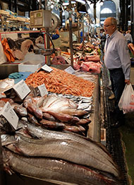 Seafood, Abastos market Jerez