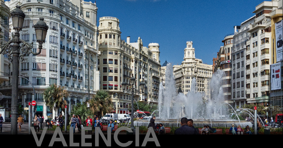 Art Nouveau architecture in Valencia Spain
